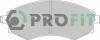 Колодки тормозные дисковые PROFIT 5000-0600 (фото 1)