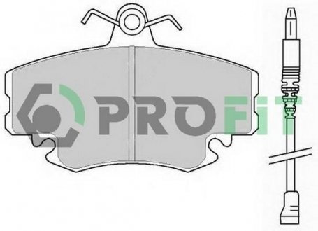 Колодки тормозные дисковые PROFIT 5000-0845