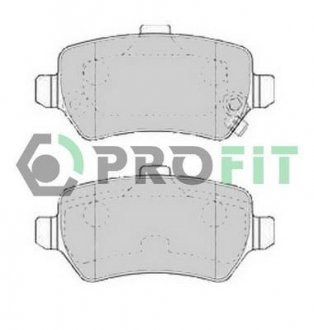 Колодки тормозные дисковые PROFIT 5000-1521