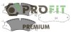 Колодки тормозные дисковые PROFIT 5005-4104 (фото 1)