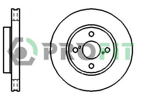Диск тормозной PROFIT 5010-1294