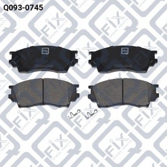 Колодки тормозные передн. Q-fix Q0930745