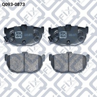 Колодки тормозные задн. дисковые Q-fix Q0930873