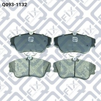 Колодки тормозные передн. Q-fix Q0931132