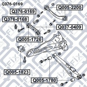 БОЛТ С ЭКСЦЕНТРИКОМ Q-fix Q3760169