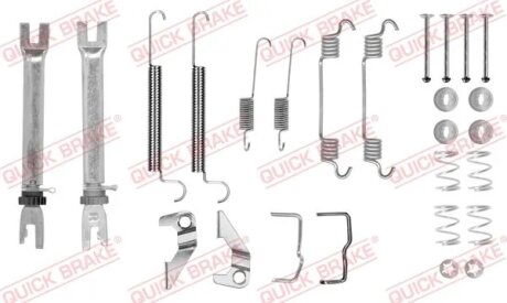 Комплект пружинок колодок стояночного гальма QUICK BRAKE 105-0766S