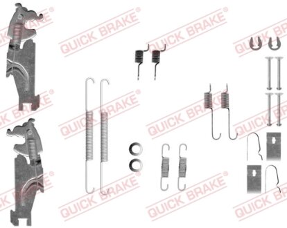 Комплект для кріплення гальмівних колодок QUICK BRAKE 1050847S
