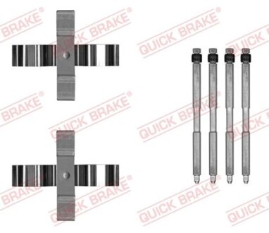 Монтажний компл.,гальм.колодки QUICK BRAKE 1090055