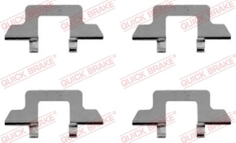 Монтажний комплект гальмівної накладки QUICK BRAKE 1091242