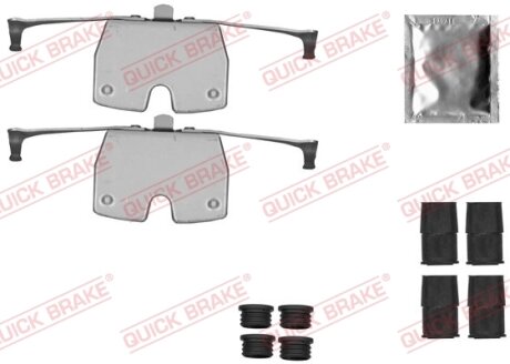Комплект прижимних планок гальмівного супорту QUICK BRAKE 109-1851