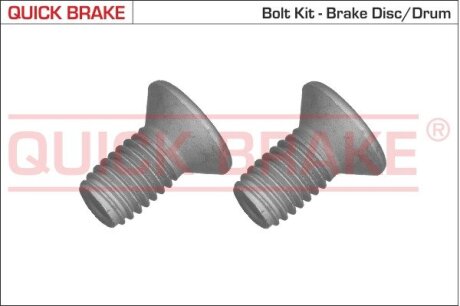 Болти кріплення гальм. дисків QUICK BRAKE 11670K (фото 1)