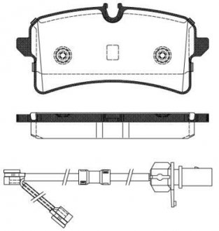 Колодки тормозные дисковые REMSA 1505.02