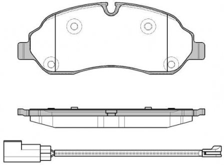 Колодки гальмівні дискові REMSA 1602.02