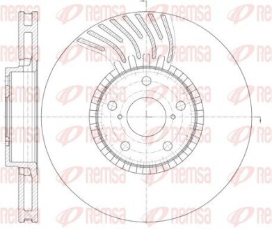 Диск тормозной REMSA 61179.10