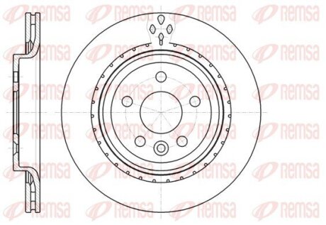 Диск гальмівний REMSA 61305.10