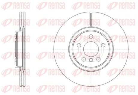 Диск гальмівний REMSA 61546.10