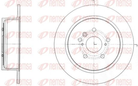 Диск тормозной REMSA 61650.00