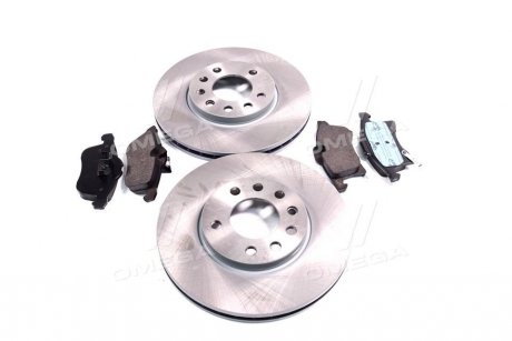 Комплект тормозной передн. OPEL ASTRA H 05-,OPEL MERIVA 05-,OPEL ZAFIRA 05- (выр-во) REMSA 81036.00