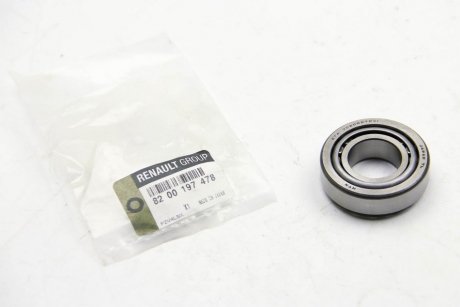 Підшипник КПП Master/Trafic, Opel Movano/Vivaro 01- (25x52x16,25) RENAULT 8200197478