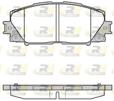 Тормозные колодки дисковые ROADHOUSE 21224.10