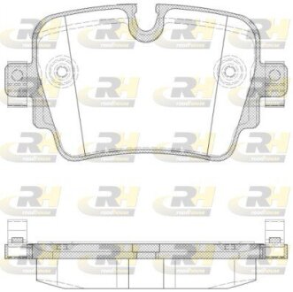 Гальмівні колодки дискові ROADHOUSE 21572.00