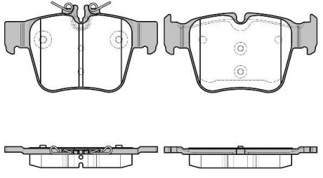 Тормозные колодки дисковые ROADHOUSE 21697.00