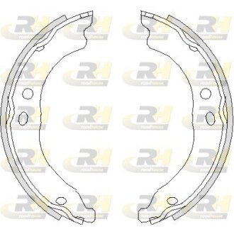 Гальмівні колодки барабанні ROADHOUSE 4750.00