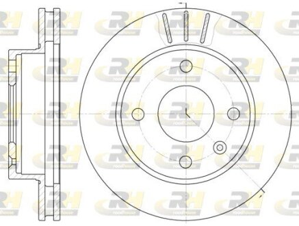 Тормозной диск ROADHOUSE 6097.10