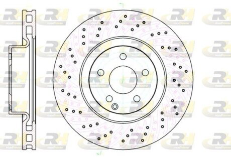 Гальмівний диск ROADHOUSE 61032.10