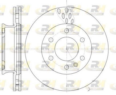 Тормозной диск ROADHOUSE 61034.10