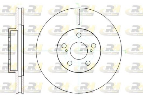 Тормозной диск ROADHOUSE 61093.10 (фото 1)