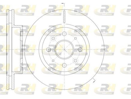 Гальмівний диск ROADHOUSE 61103.10
