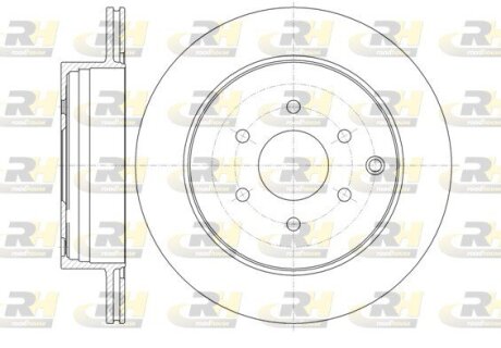Тормозной диск ROADHOUSE 61354.10