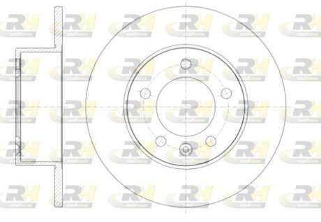 Тормозной диск ROADHOUSE 61412.00