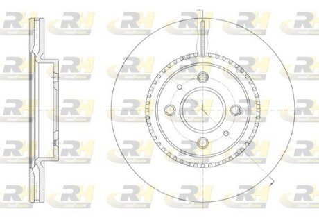 Гальмівний диск ROADHOUSE 61463.10