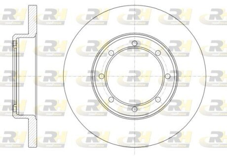 Тормозной диск ROADHOUSE 61476.00