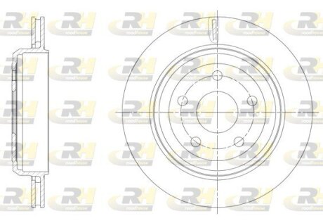 Диск тормозной ROADHOUSE 61513.10