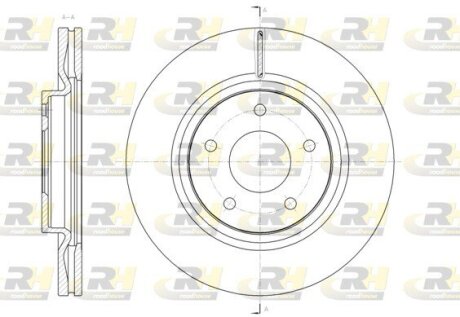Гальмівний диск ROADHOUSE 61580.10