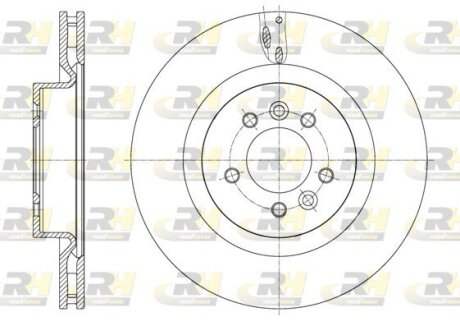 Гальмівний диск ROADHOUSE 61613.10