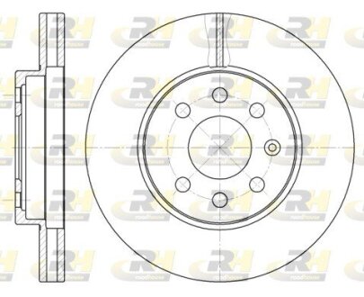 Тормозной диск ROADHOUSE 6573.10