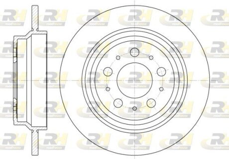 Гальмівний диск ROADHOUSE 6620.00