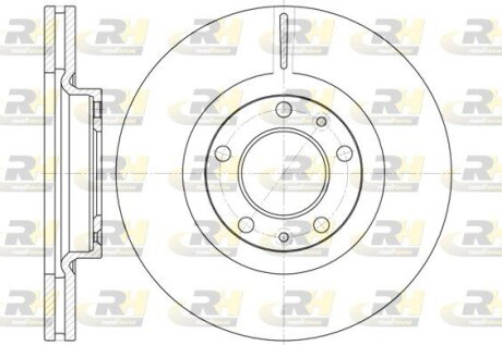 Тормозной диск ROADHOUSE 6693.10