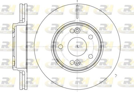 Тормозной диск ROADHOUSE 6697.10