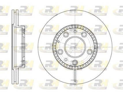 Тормозной диск ROADHOUSE 6767.10