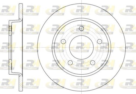 Тормозной диск ROADHOUSE 6906.00