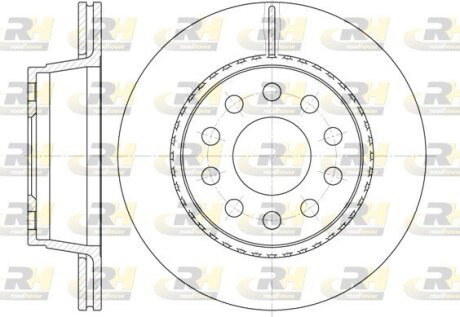 Тормозной диск ROADHOUSE 6930.10