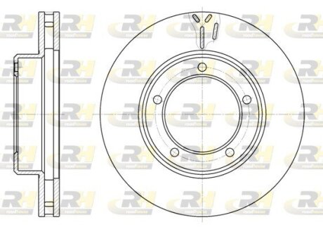 Тормозной диск ROADHOUSE 6945.10