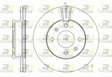 Тормозной диск ROADHOUSE 6958.10