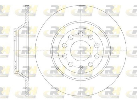 Тормозной диск ROADHOUSE 6969.00