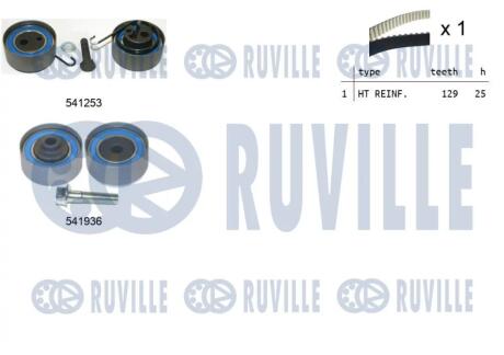 К-кт ГРМ Opel Astra 1.7CDTI RUVILLE 550123